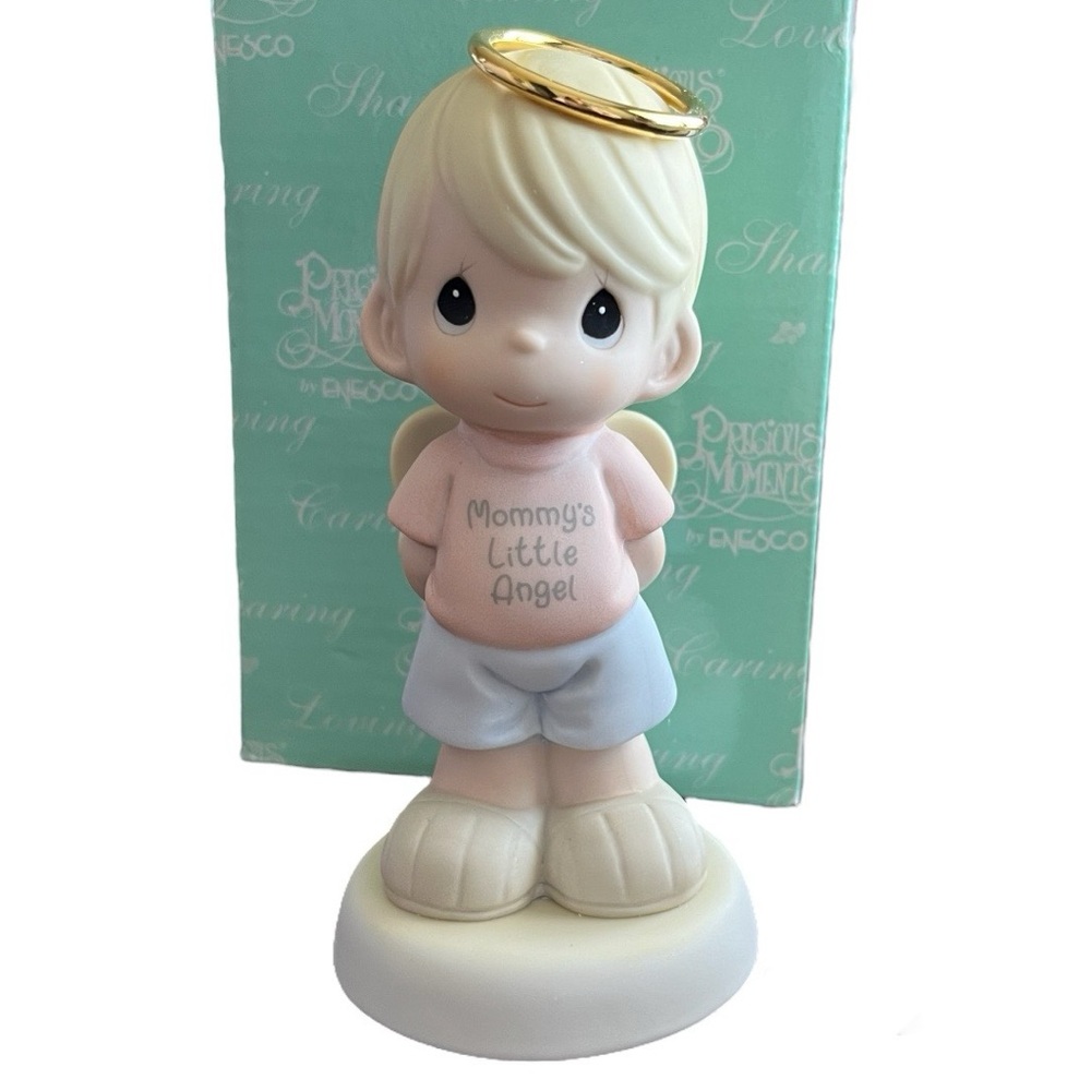 Vintage Precious Moments Figurine Mommy’s Little Angel